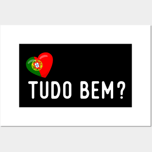 Portugal Flag Tudo Bem Posters and Art